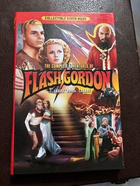 Flash Gordon: The Complete Adventures Collectible Video-Book (4-Disc DVD Set)